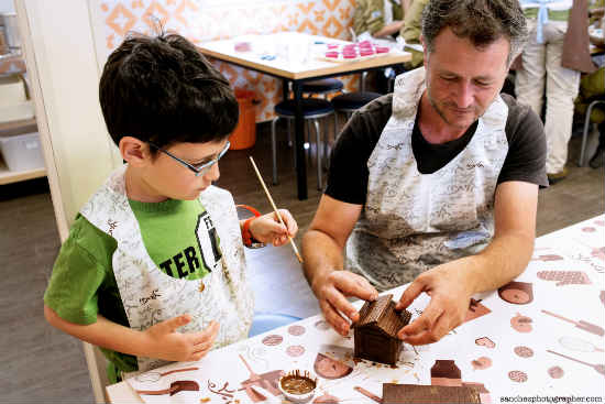 סדנאות שוקולד לילדים, פעילויות לילדים במטה יהודיה, אירועי חנוכה2014